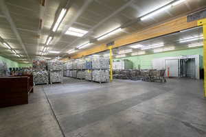 Misc room with a garage