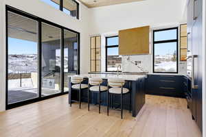 Custom forged patina metal Stove Hood