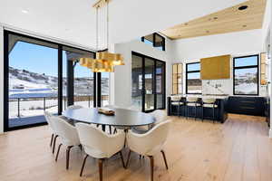 Intentionally oversized to accommodate entertaining and easy flow