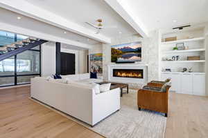 Illuminated Floating Stairs are truly a work of Art