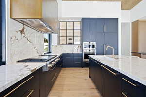 Industrial Hood, Pot Filler, and WOLF / Subzero Appliances