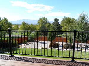 View from main level deck