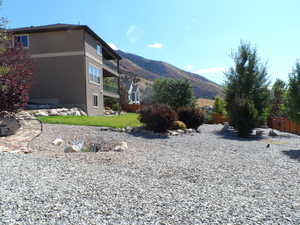 View of mountain backdrop