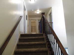 View of stairs