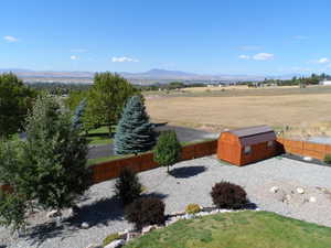 View from primary suite balcony