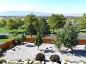 View from primary suite balcony