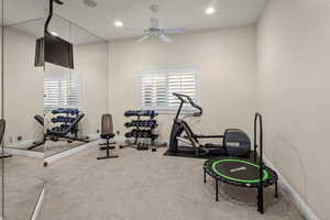 Basement Exercise Room