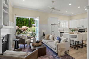 Basement ADU- Family Room with Walkout
