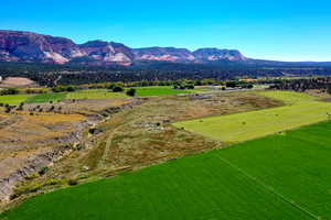 Drone / aerial view of mountains