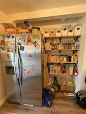 View of storage area