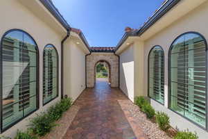 View of portico/breezeway
