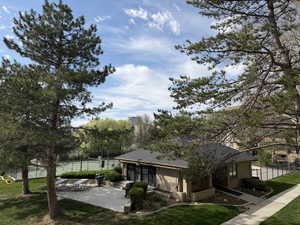 View of property's community with a patio