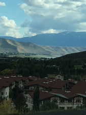 View of mountain background