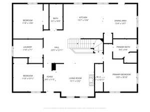 View of floor plan / room layout