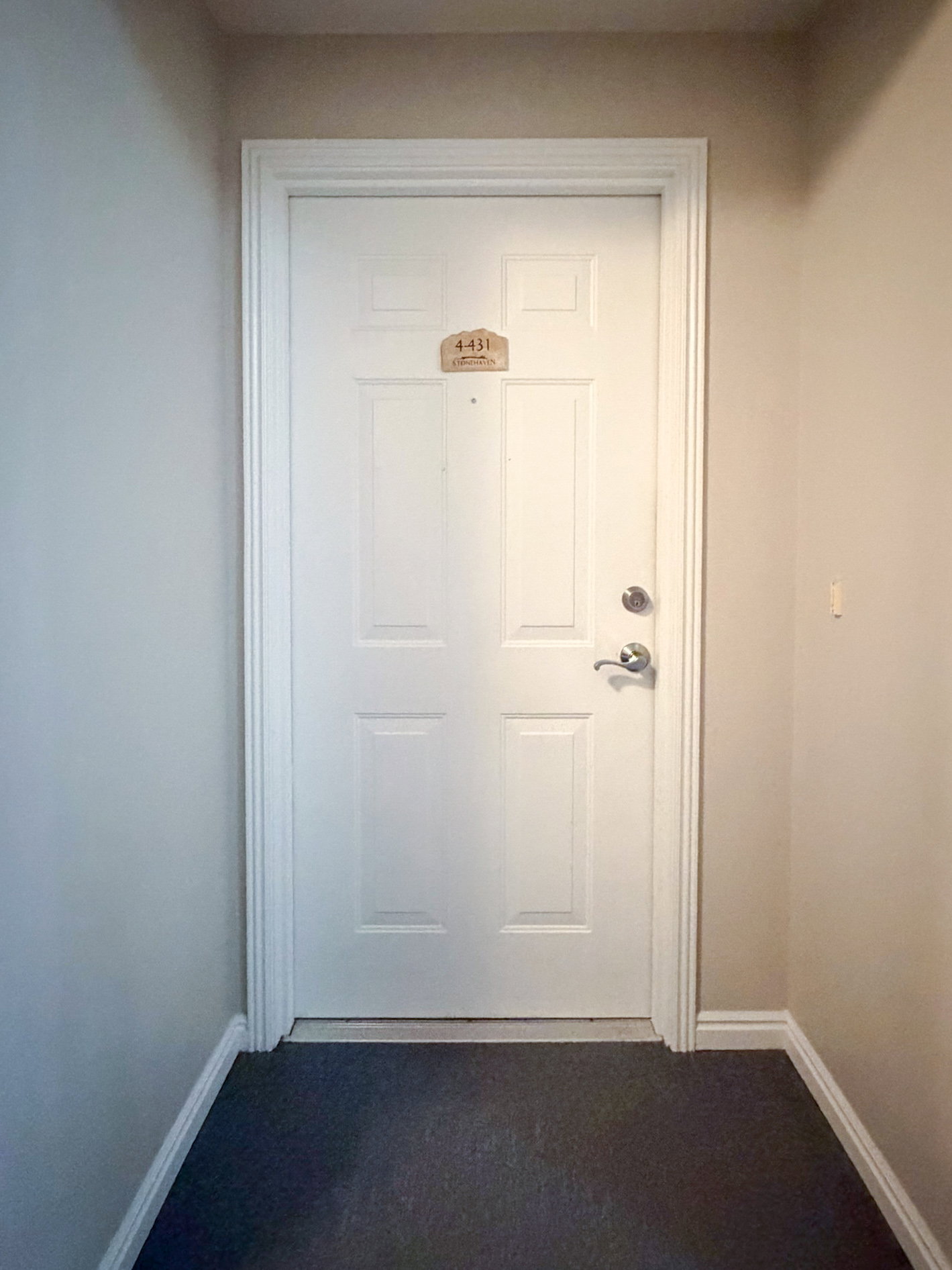 Entrance to property