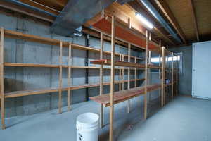 View of storage area