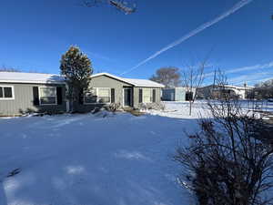 View of front facade