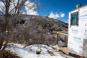 View of mountain backdrop