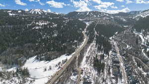 View of mountain background