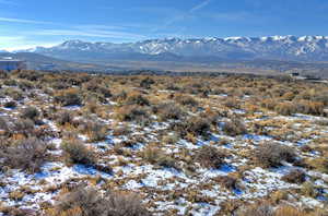 View of mountain background