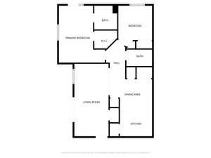 View of floor plan / room layout