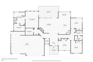View of floor plan / room layout