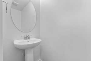 Bathroom with a sink