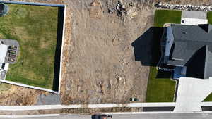 Aerial view of property and surrounding area