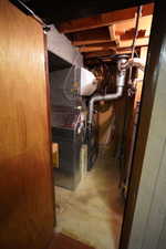 Utilities featuring heating unit