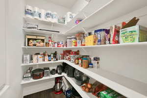 View of storage area