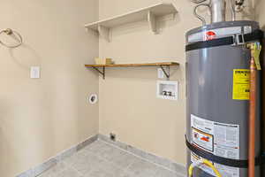 Utilities with water heater