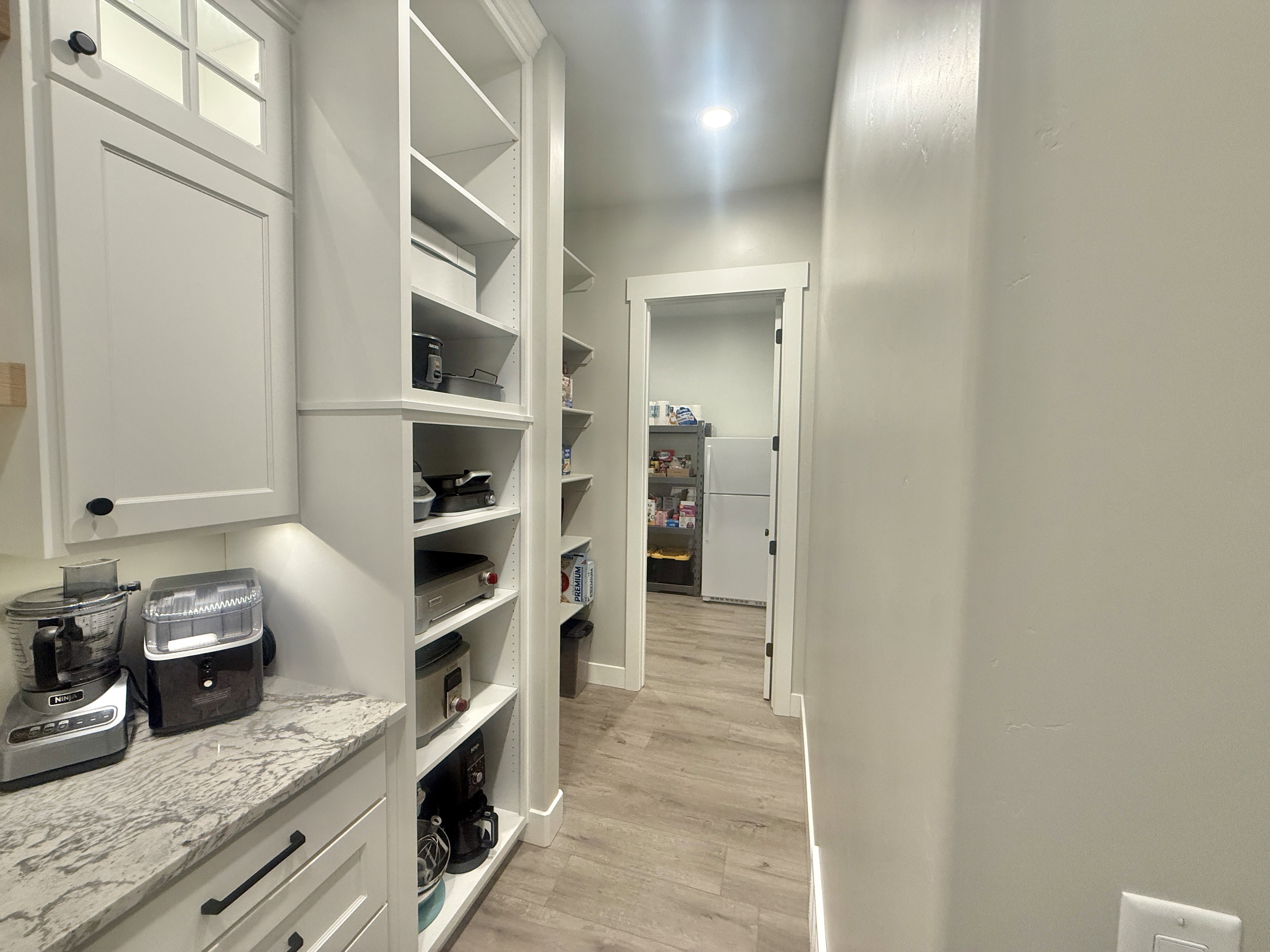 View of storage area