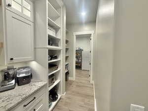 View of storage area