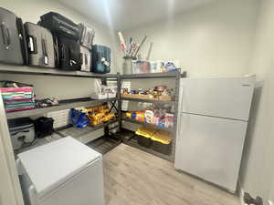 View of storage room