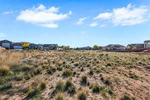 View of yard with a residential view