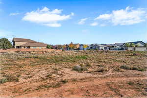 View of yard with a residential view