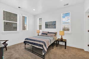 Primary Bedroom with mountain views