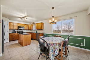 Open kitchen and dining space perfect for everyday living and entertaining.