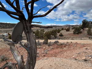 View of mountain background
