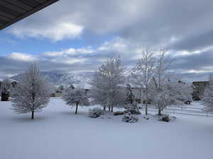 View of mountain backdrop