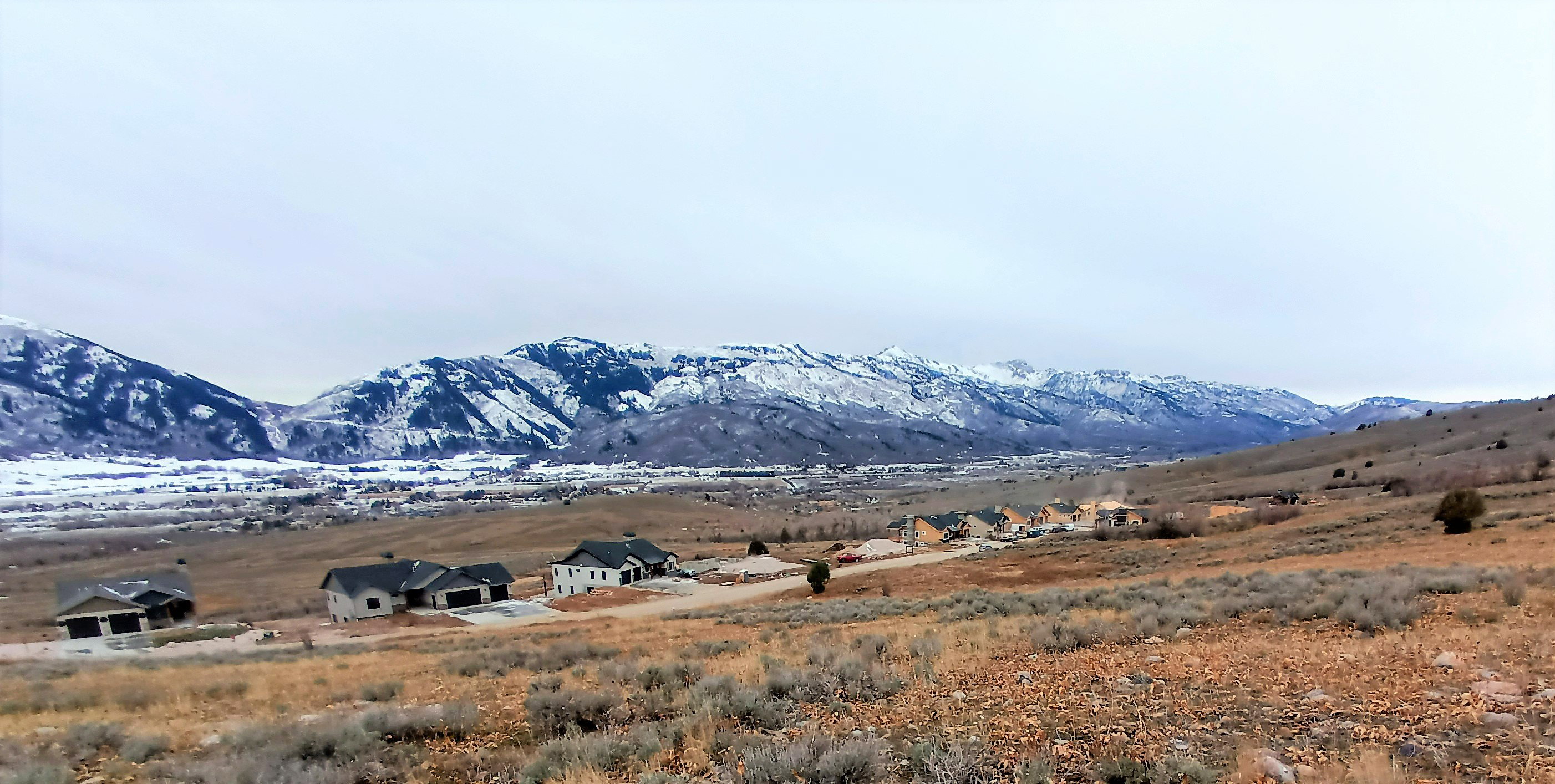 View of mountain backdrop