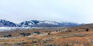 View of mountain backdrop