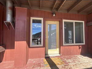 Entrance to property