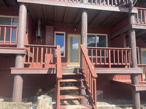 View of exterior entry