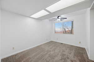 Basement bedroom 1 with views
