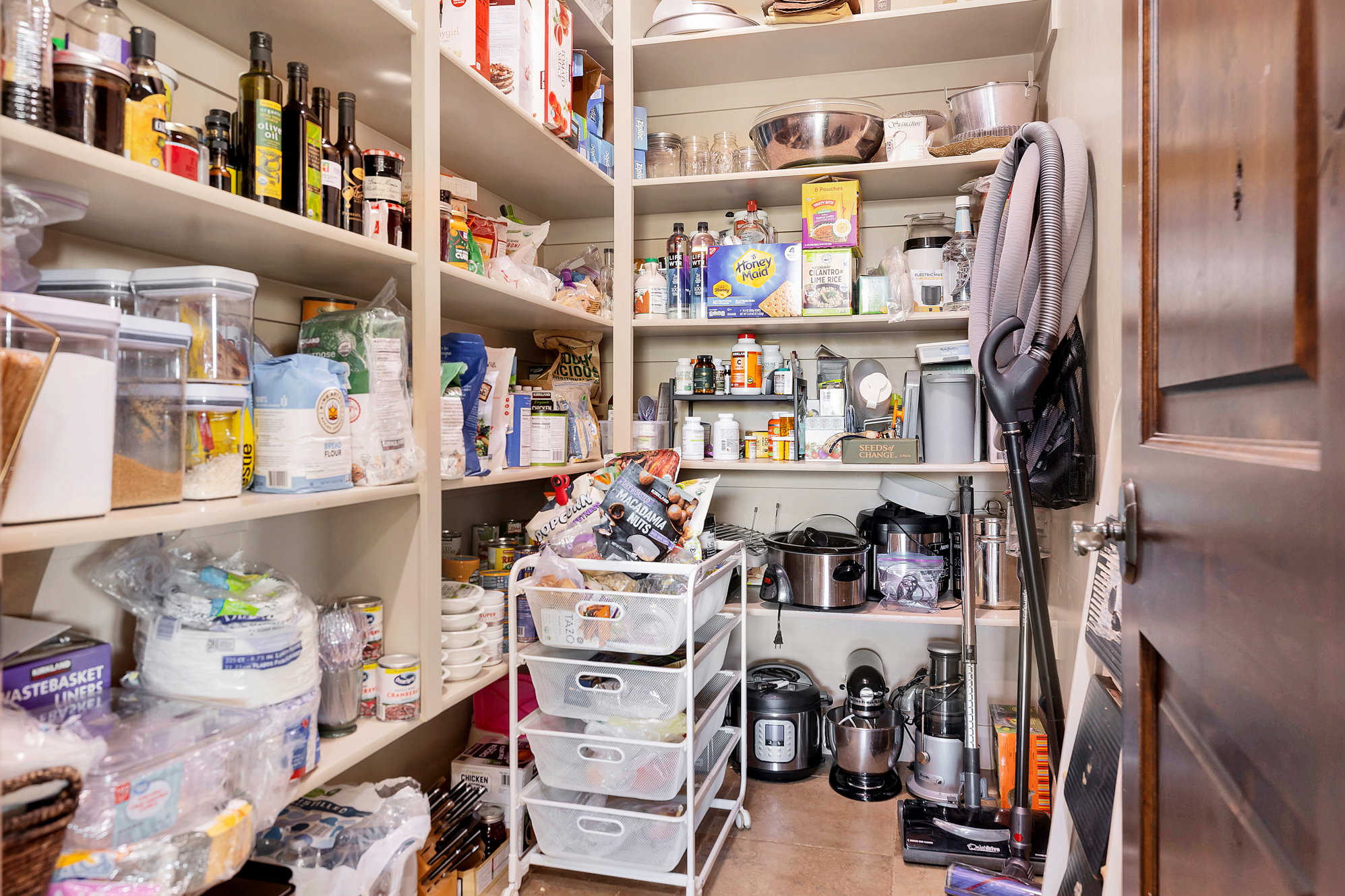 View of storage area