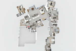 View of floor plan / room layout