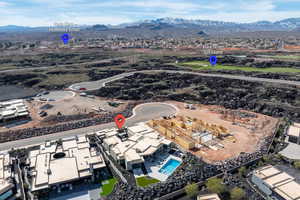 View of property location with mountains