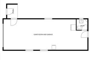 View of floor plan / room layout