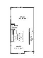 View of floor plan / room layout
